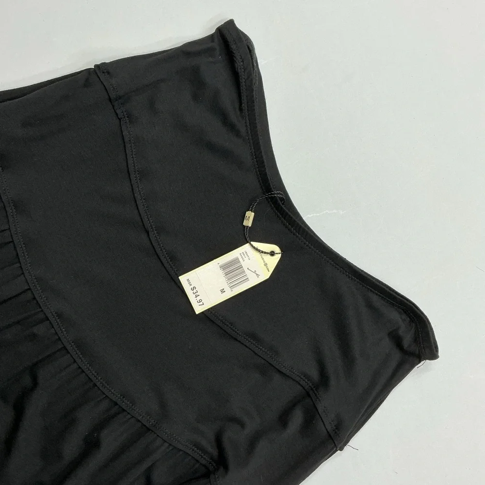 Elegant Sophie Max Medium Black Tiered Skirt - Picture 2 of 3